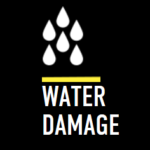 water damage logo